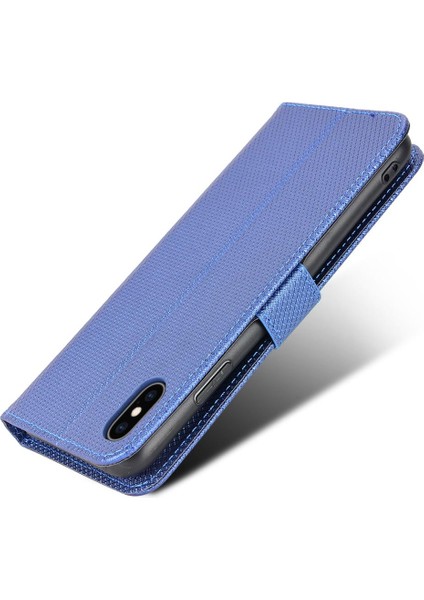 IPhone Xs Max Kapak Kickstand Manyetik Cüzdan Kart Tutucu (Yurt Dışından)