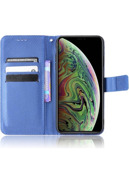 IPhone Xs Max Kapak Kickstand Manyetik Cüzdan Kart Tutucu (Yurt Dışından)