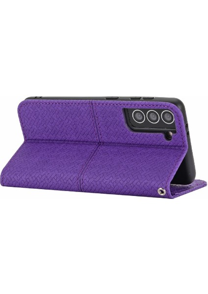 Samsung Galaxy S21 Flip Folio Kitap Pu Deri Kapak El Cüzdan (Yurt Dışından)