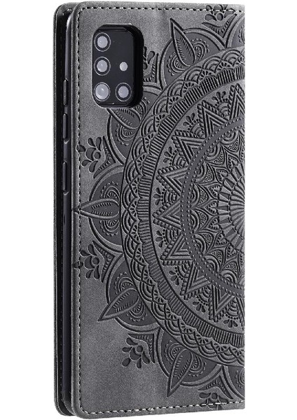 Samsung Galaxy A71 5g Için Kılıf Pu Deri Darbeye Kapak Çevirin Yan (Yurt Dışından)