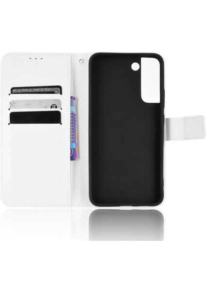 Samsung Galaxy S22 5g Için Kılıf Kapak Kart Tutucu Kickstand Manyetik Cüzdan (Yurt Dışından) fırsatları
