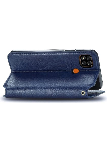 Xıaomı Redmi 9c Için Kılıf Moda Tasarım Kılıf Cüzdan Fonksiyonu Çevirin (Yurt Dışından)