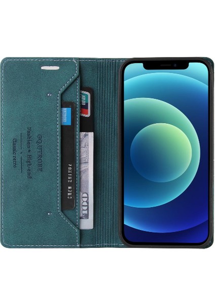 IPhone 12 Için Kılıf Mini Premium Deri Premium Deri Iki Kart Yuvaları (Yurt Dışından) indirimleri