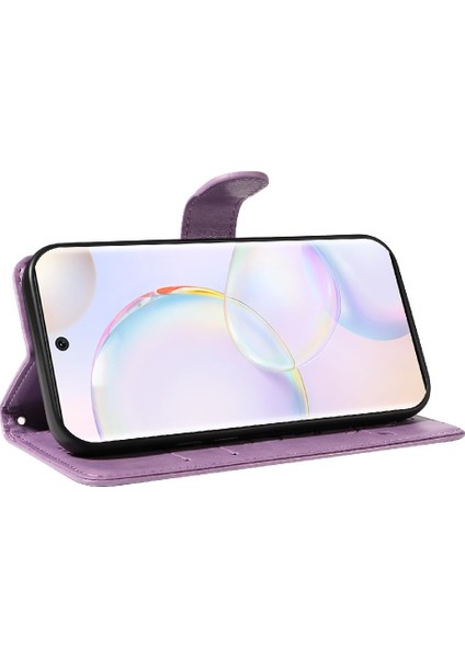 Huawei Nova 9 Için Kılıf ve El Kayışı Cüzdan Telefon Kılıfı ile Kart Yuvası (Yurt Dışından) indirimleri