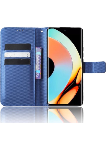 Realme 10 Pro Artı Kart Tutucu Kapak Manyetik Cüzdan Kickstand Için Kılıf (Yurt Dışından)