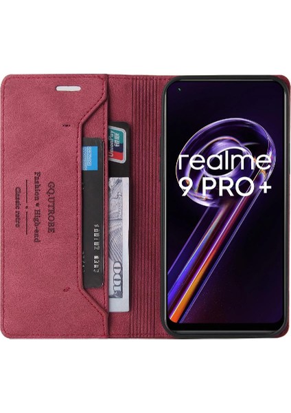 Realme 9 Pro Artı Premium Deri Kickstand Premium Deri Için Kılıf (Yurt Dışından) fırsatları