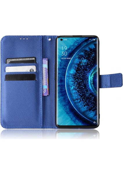 Oppo Bulmak Için Kılıf X2 Manyetik Cüzdan Kart Tutucu Kapak Kickstand (Yurt Dışından)