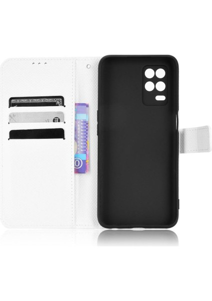 Realme 8 5g Kart Tutucu Manyetik Cüzdan Kickstand Kapak Için Kılıf (Yurt Dışından) indirimleri