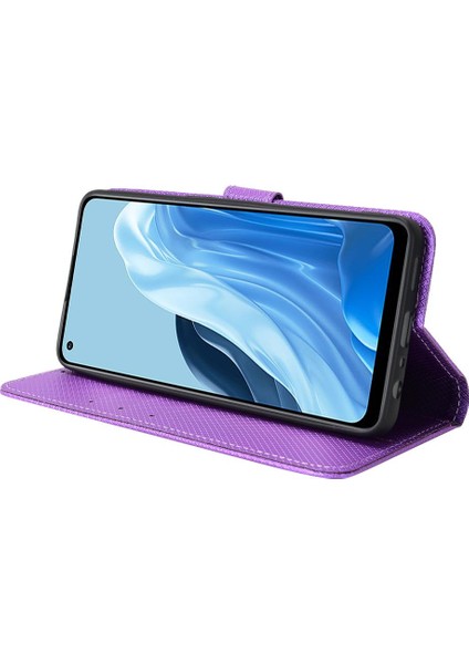 Oppo Oppo 7 4g Kickstand Manyetik Cüzdan Kapak Kart Tutucu Için Kılıf (Yurt Dışından)