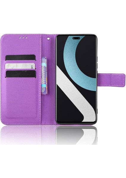 Xiaomi 12 Lite Kickstand Manyetik Cüzdan Kart Tutucu Kapak Için Kılıf (Yurt Dışından)