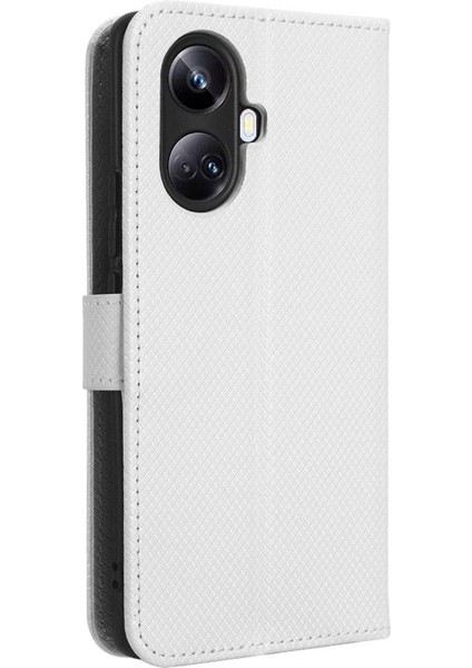 Realme 10 Pro Artı Kart Tutucu Kapak Manyetik Cüzdan Kickstand Için Kılıf (Yurt Dışından)