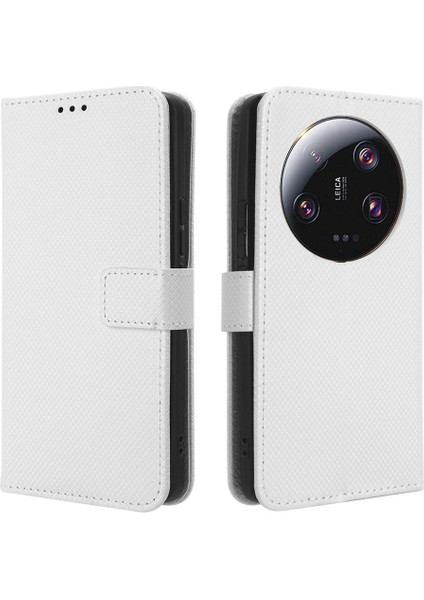 Xiaomi 13 Ultra Kart Tutucu Için Kickstand Kapak Manyetik Cüzdan (Yurt Dışından)