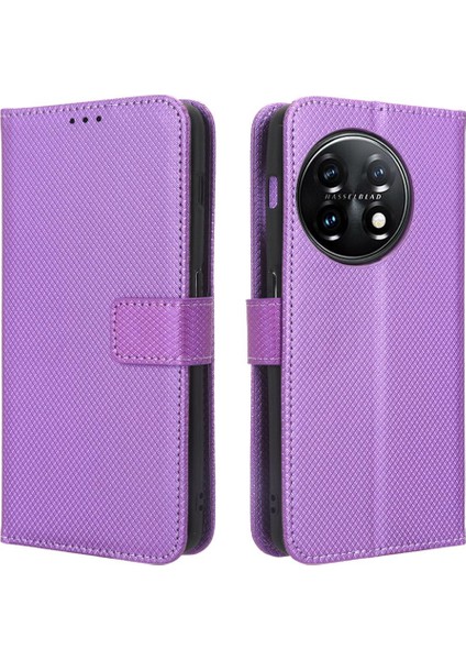 Oneplus 11 5g Için Kılıf Kapak Manyetik Cüzdan Kickstand Kart Tutucu (Yurt Dışından)