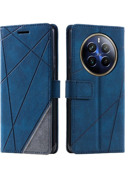 Realme 12 Pro/realme 12 Pro Artı Darbeye Dayanıklı Manyetik Cüzdan Flip Için Kılıf (Yurt Dışından)