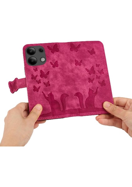 Redmi Için Not 13 4g Tutucu Kapak Çevirin Folio Cüzdan Kılıf (Yurt Dışından)