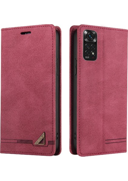 Redmi Not 11 Için Kılıf 4g / 11S Premium Deri Premium Deri Iki Kart (Yurt Dışından)