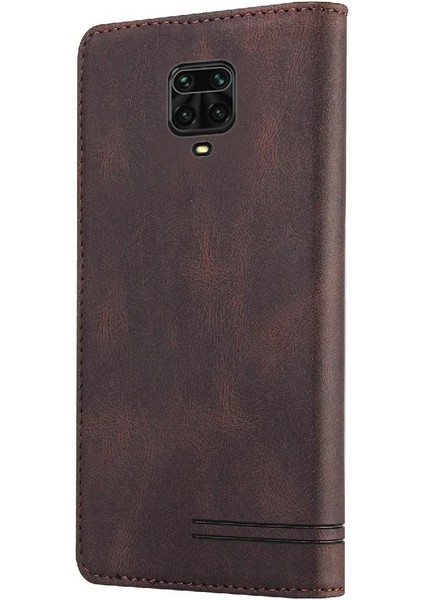 Redmi Not 9s/not 9 Pro Premium Deri Iki Kart Yuvaları (Yurt Dışından)