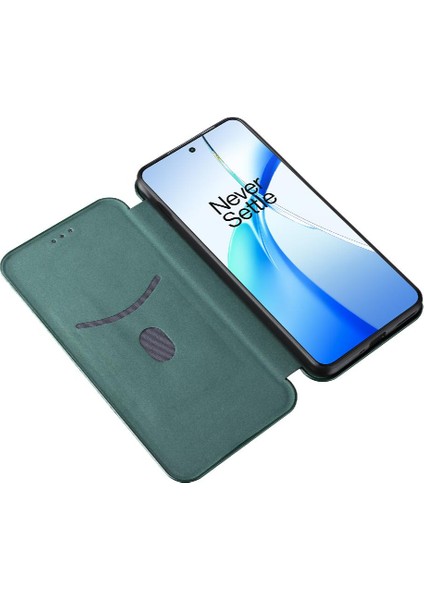 Oneplus Nord Ce4 5g Deri Için Kılıf Folio Flip Case Kart Ekleme ile (Yurt Dışından)