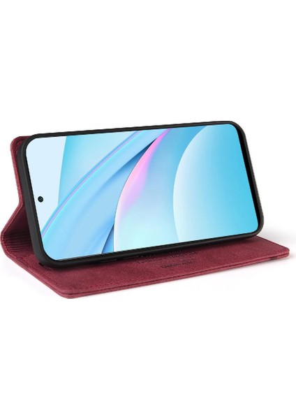 Xiaomi 10T Lite Premium Deri Kickstand Iki Kart Yuvaları Için Kılıf (Yurt Dışından) fırsatları