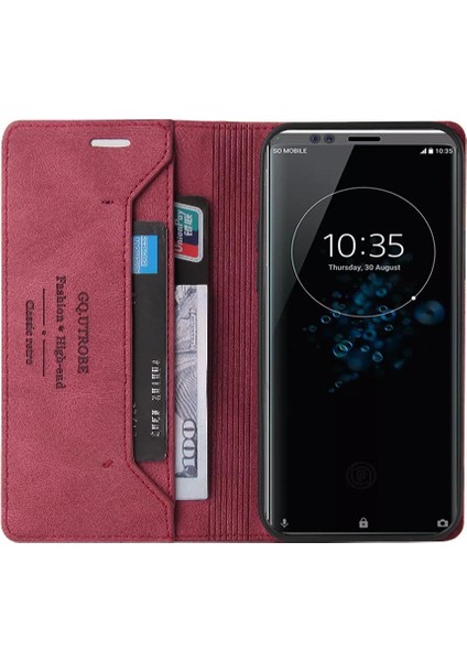 Sony Xperia Xz4 Iki Kart Yuvaları Premium Deri Premium Deri Kılıf (Yurt Dışından) fırsatları