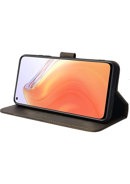 Xiaomi 10T/10T Pro 5g Kickstand Kart Tutucu Manyetik Cüzdan Kapak (Yurt Dışından)