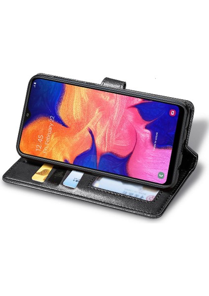 Samsung Galaxy A10 Zarif Iş Moda Tasarım Deri Kılıf (Yurt Dışından) indirimleri
