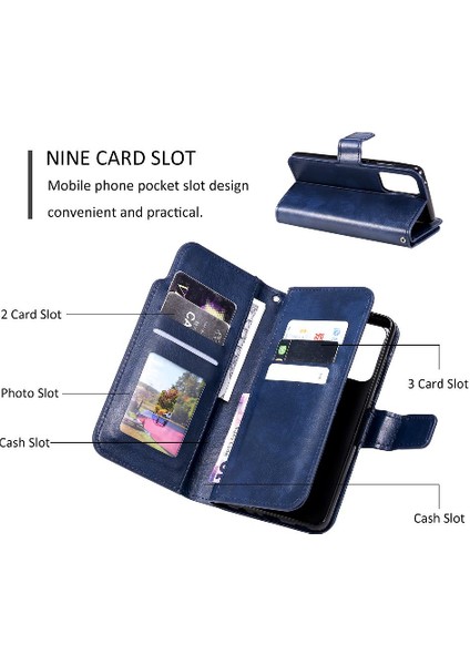 Samsung Galaxy A23 4g/5g Pu Deri Kickstand Cüzdan Manyetik 9 (Yurt Dışından) indirimleri