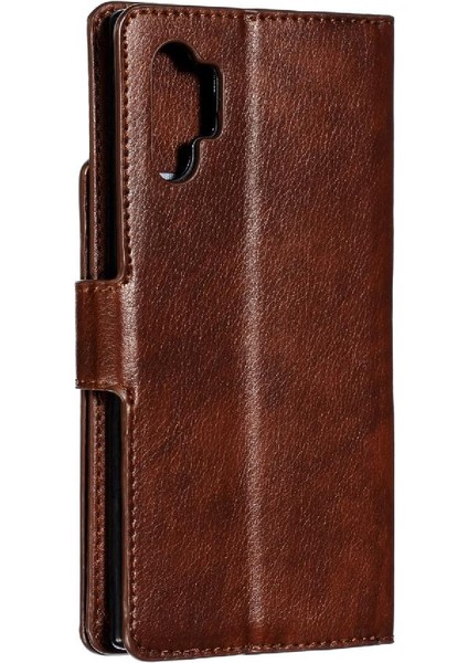 Samsung Galaxy Not 10 Artı Kickstand 9 Kart Yuvaları Cüzdan Pu (Yurt Dışından)
