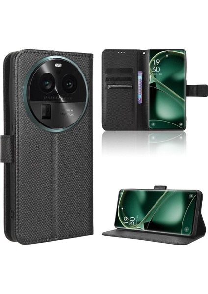 Oppo Bulmak Için Kılıf X6 Pro Manyetik Cüzdan Kart Tutucu Kapak Kickstand (Yurt Dışından)