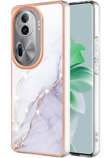 Oppo Oppo 11 Pro 5g Için Kılıf Ince Tpu Mermer Desen Koruma Yumuşak Tampon (Yurt Dışından)