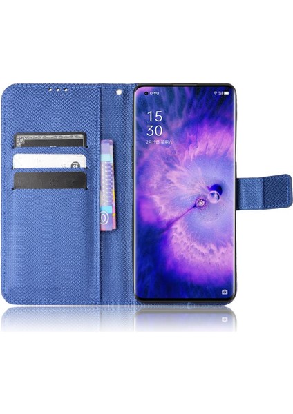 Oppo Bulmak Için Kılıf X5 Kickstand Manyetik Cüzdan Kart Tutucu Kapak (Yurt Dışından)