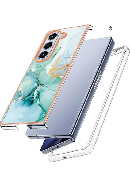Samsung Galaxy Z Için Kılıf Fold 5 Yumuşak Tampon Mermer Desen Ince Tpu (Yurt Dışından) fırsatları