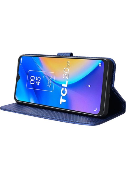 Tcl 20SE Kart Tutucu Kickstand Kapak Manyetik Cüzdan Için Kılıf (Yurt Dışından)