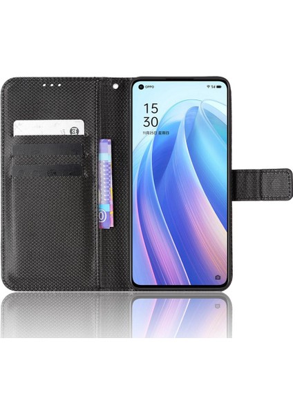 Oppo Oppo 7 Pro 5g Için Kickstand Kart Tutucu Kapak Manyetik Cüzdan (Yurt Dışından)