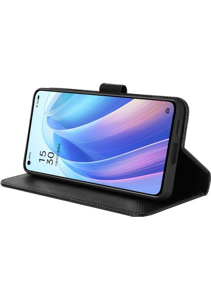 Oppo Oppo 7 Pro 5g Için Kickstand Kart Tutucu Kapak Manyetik Cüzdan (Yurt Dışından)