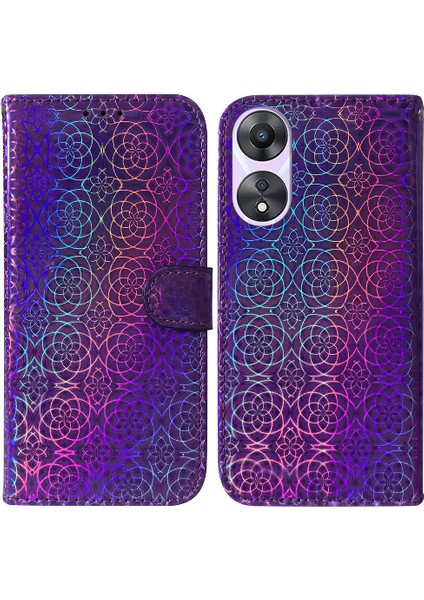 Oppo Case Için Kılıf Standı Tutucu Cüzdan Kılıf Premium Pu Deri Kart Yuvası (Yurt Dışından)