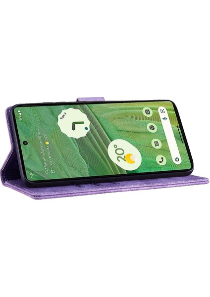 Google Piksel 7 Pro Cüzdan Durumda Kabartmalı Sevimli Kedi Kart Cebi (Yurt Dışından) indirimleri