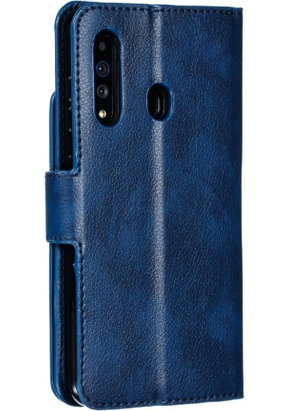 Samsung Galaxy A60 Pu Deri Kickstand Cüzdan Manyetik 9 Kart (Yurt Dışından)