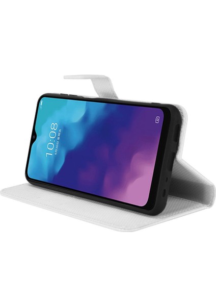Zte Blade V30 Vita Kapak Kickstand Manyetik Cüzdan Kart Tutucu (Yurt Dışından)