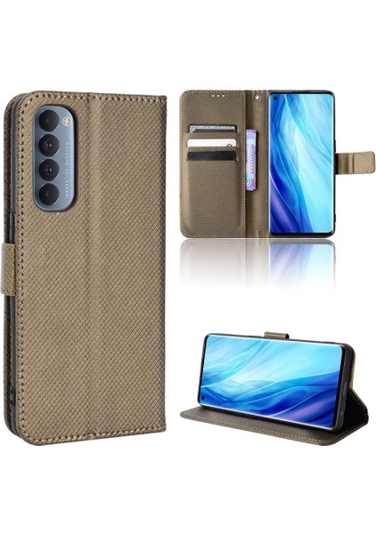 Oppo Oppo 4 Pro 4g Için Kılıf Manyetik Cüzdan Kapak Kart Tutucu Kickstand (Yurt Dışından)