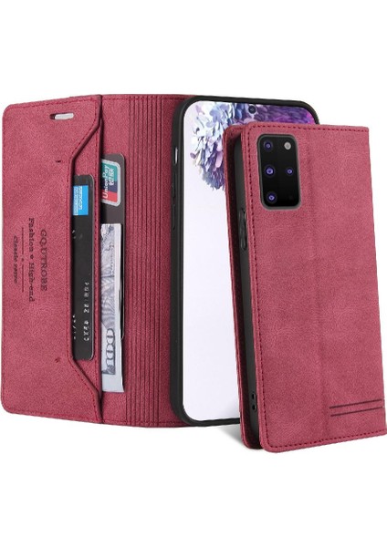 Samsung Galaxy S20 Artı Iki Kart Yuvaları Için Kılıf Kickstand Premium Deri (Yurt Dışından) fırsatları