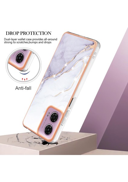 Motorola Moto G24 4G/G04 4g Ince Tpu Mermer Desen Koruma (Yurt Dışından) fırsatları