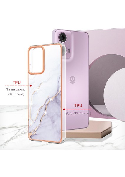 Motorola Moto G24 4G/G04 4g Ince Tpu Mermer Desen Koruma (Yurt Dışından) indirimleri