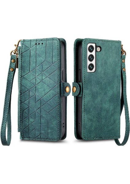 Samsung Galaxy S22 Basit Iş Cüzdan Deri Kılıf Flip Case Için Flip Case (Yurt Dışından)