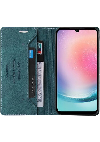 Samsung Galaxy A24 5g Kickstand Premium Deri Premium Deri Kılıf (Yurt Dışından) fırsatları