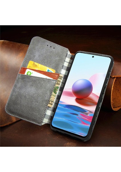 Xıaomı Redmi Not 10 4g Için Kılıf Kapak Çevirin Cüzdan Fonksiyonu Deri Kılıf (Yurt Dışından) indirimleri