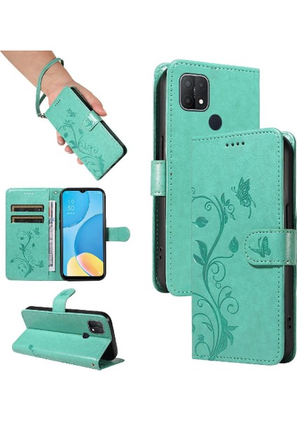 Oppo A15 Için KILIF/A15S Cüzdan Telefon Kılıfı Yüksek Kaliteli Deri Kabartmalı (Yurt Dışından) indirimleri