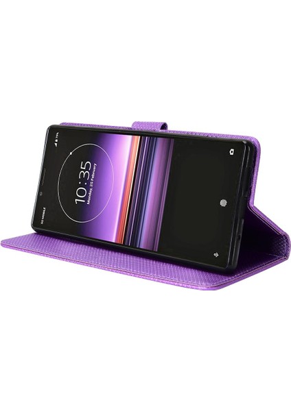 Sony Xperia 1 Kickstand Kapak Kart Tutucu Manyetik Cüzdan Için Kılıf (Yurt Dışından) fırsatları