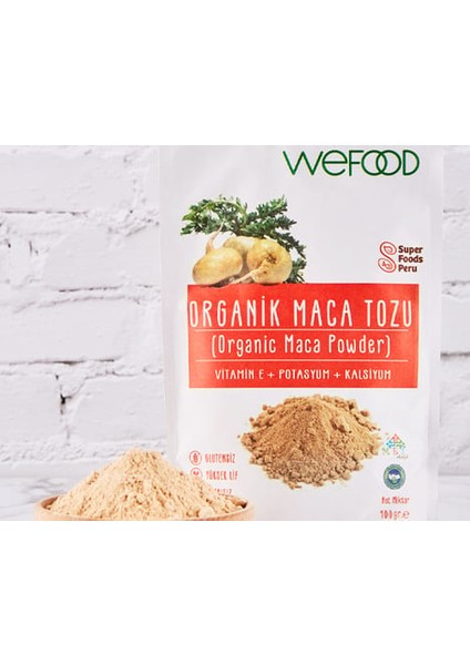 Organik x 2 Adet Maca Tozu 100 gr (Maka Tozu)