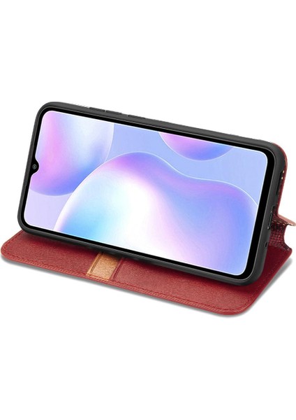 Xıaomı Redmi 9A Deri Kılıf Zarif Iş Cüzdan Fonksiyonu (Yurt Dışından)